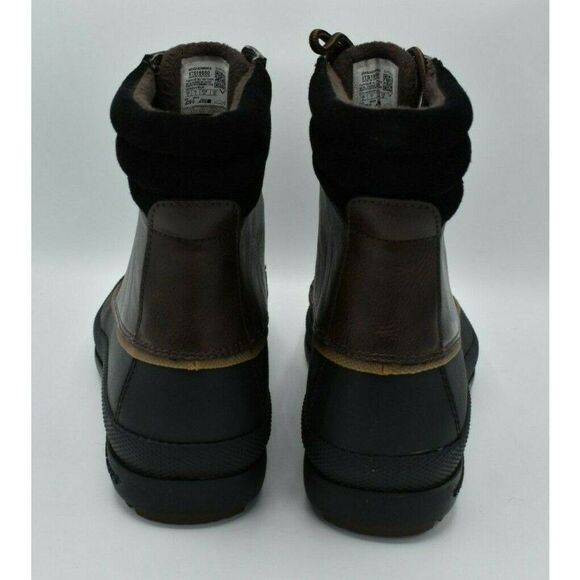 Sperry Mens Size‎ 8 M Cold Bay Brown Black Duck Boots STS19550